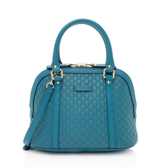 Gucci Microguccissima Leather Dome Small Satchel - Picture 1 of 16